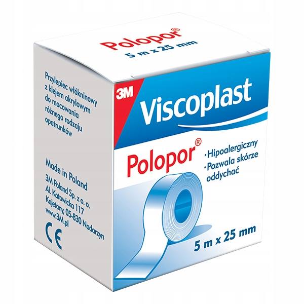 

Viscoplast Polopor Przylepiec 5m x 25mm