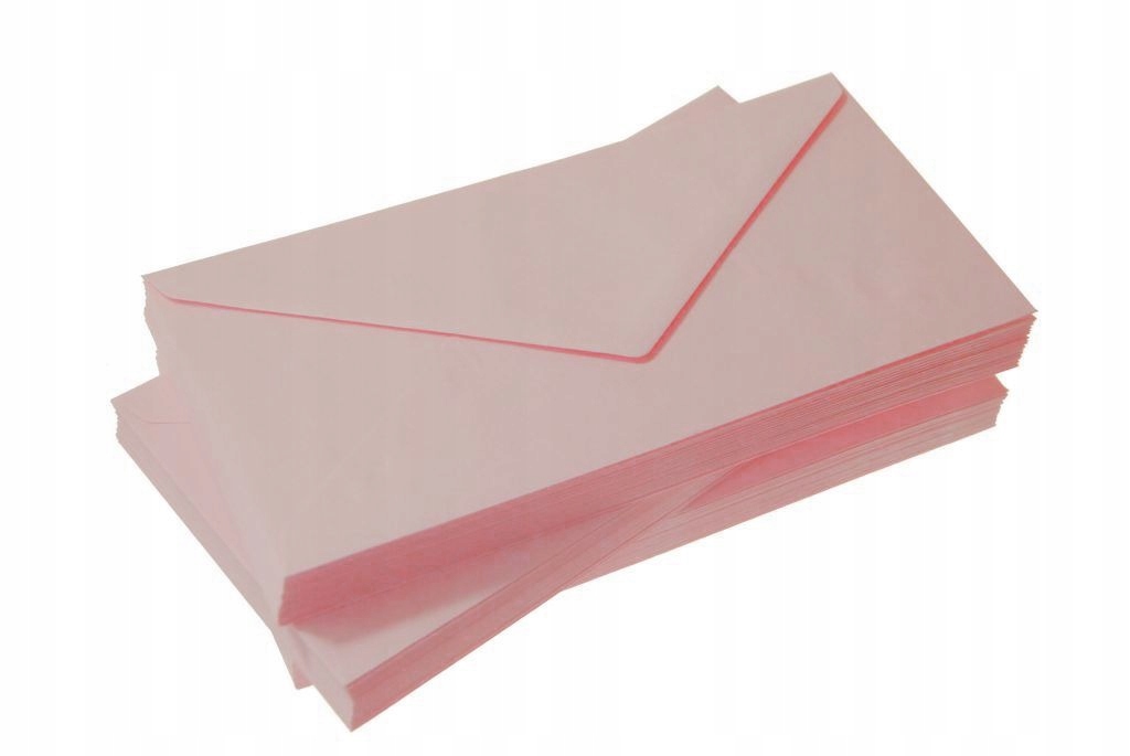 

Koperty kolorowe różowe jasne Dl 80g 10 szt