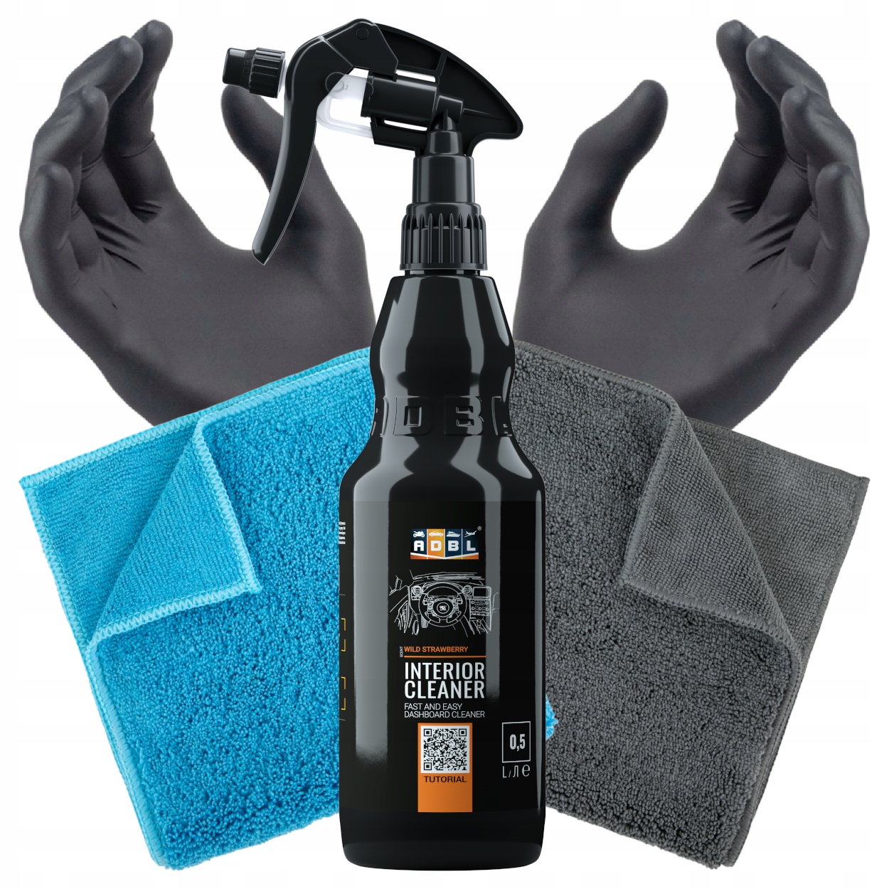 Adbl Interior Cleaner 500ml Zestaw Do Czyszczenia Wnętrza Kokpitu Plastików
