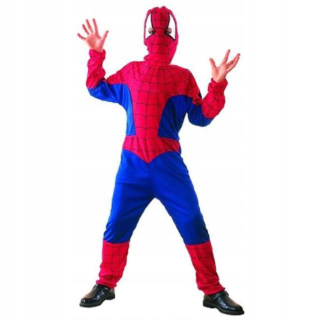 

Spiderman kostium strój kombinezon przebranie 110