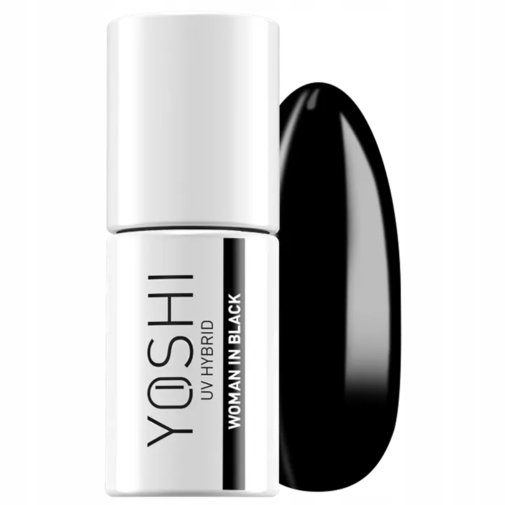 Yoshi Hybridný lak Essence Intenzívna čierna Woman In Black 605 6ml