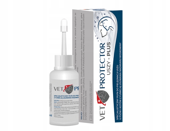 

Vet Protector Uszy Plus Psy Koty 50 ml