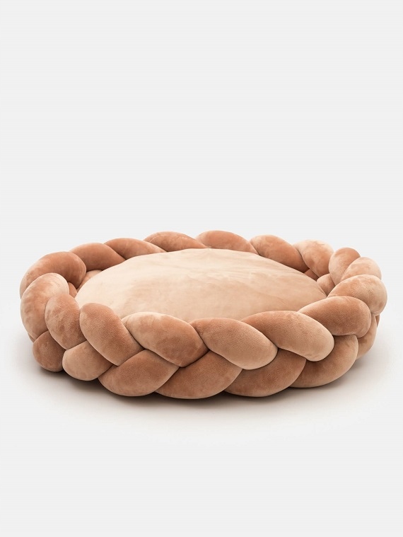 Levně Pelíšek pro psa nebo kočku hnědé 70 cm