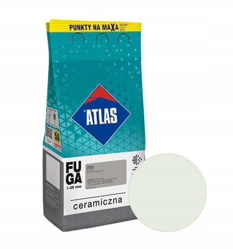 

Atlas fuga Ceramiczna 201 ciepły biały 2kg