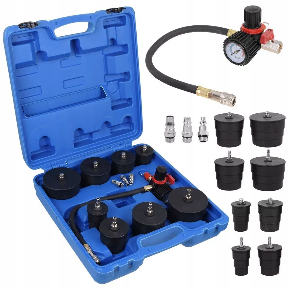 9 X Tester Těsnosti Sacího Systému Turbo Sada Měřič Vzorkovač