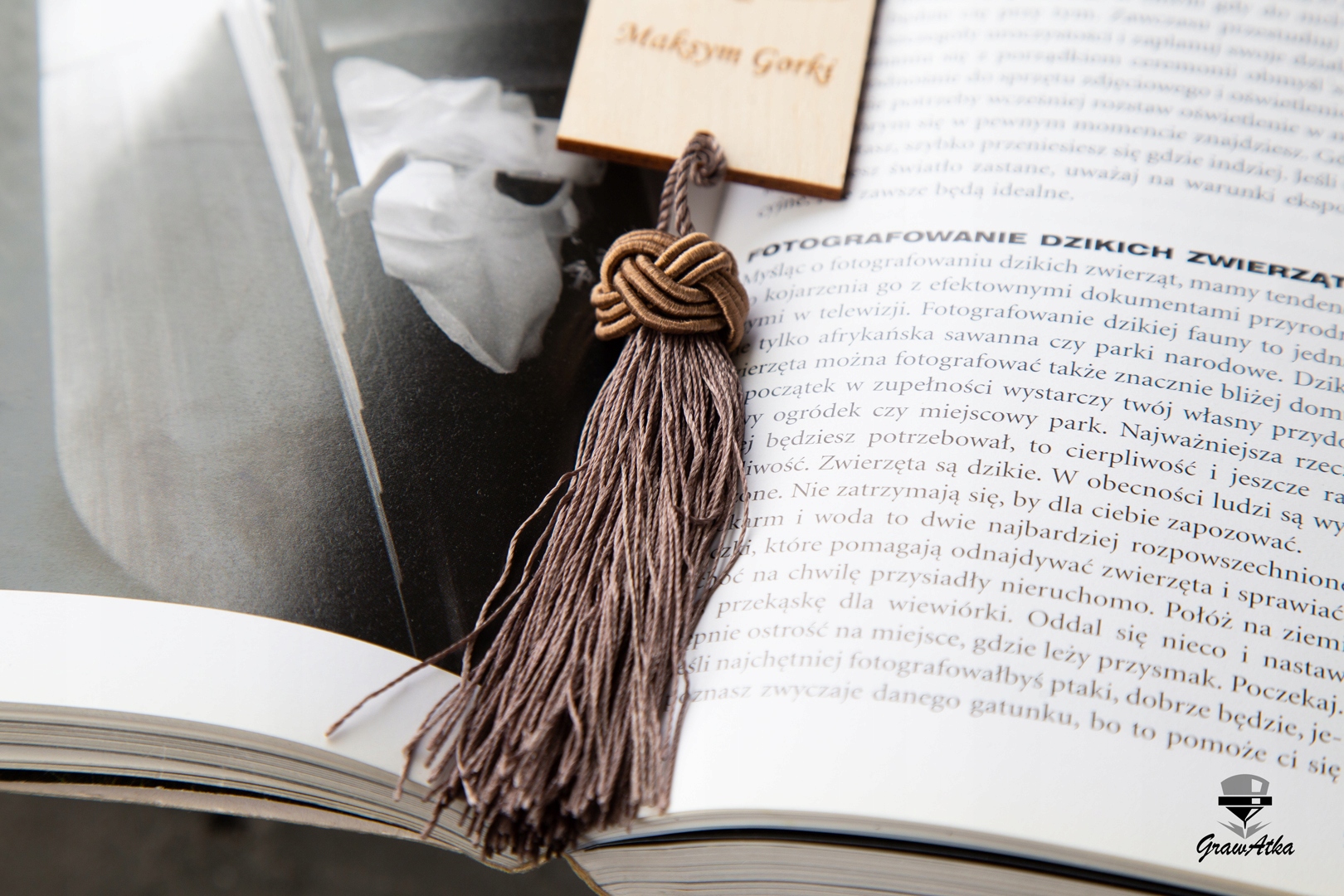 Zakładka do Książki Pamiątka ZAKOŃCZENIE ROKU Marka Inna