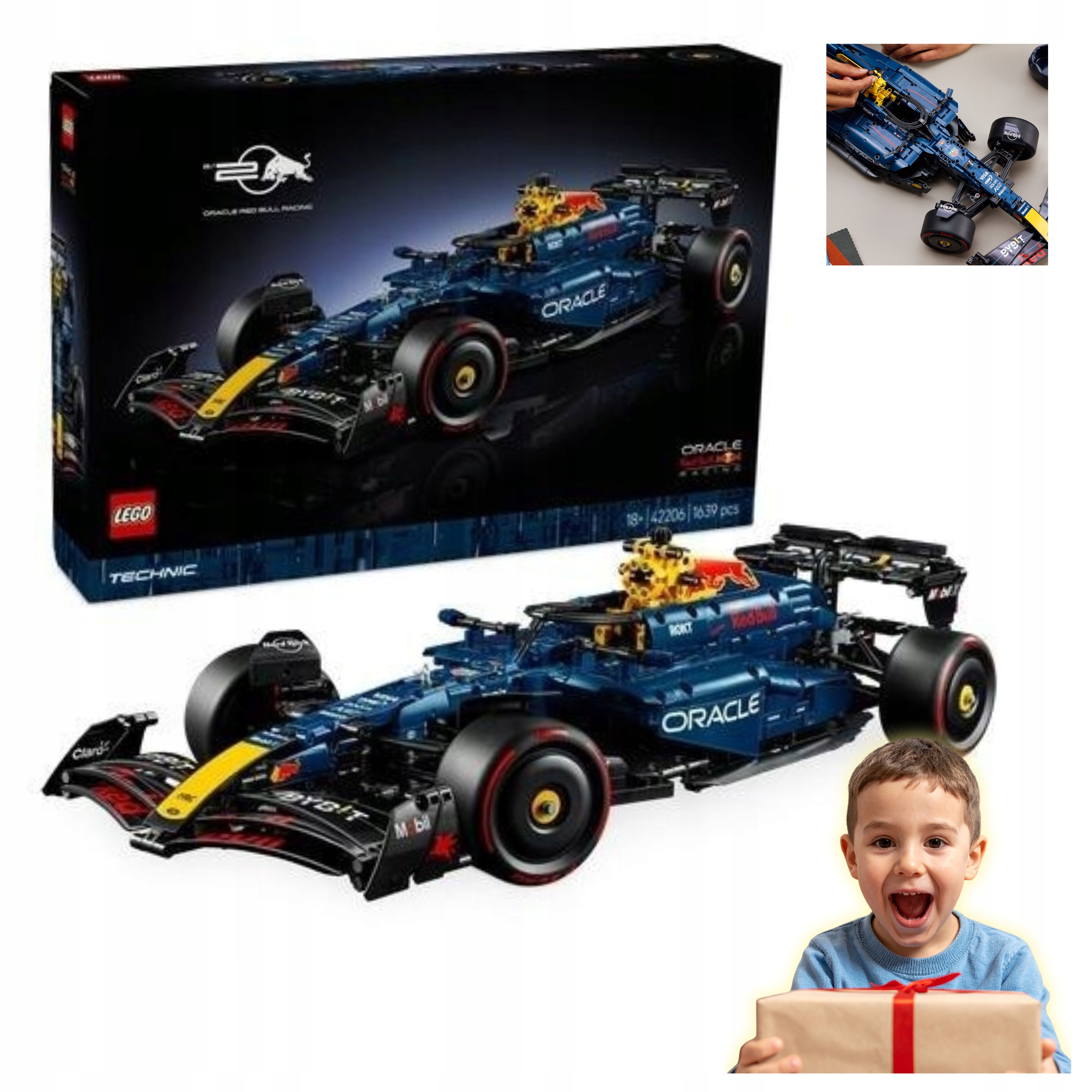 Lego(r) Technic 42206 Formule F1 Oracle Red Bull Racing Dárek Pro Dítě