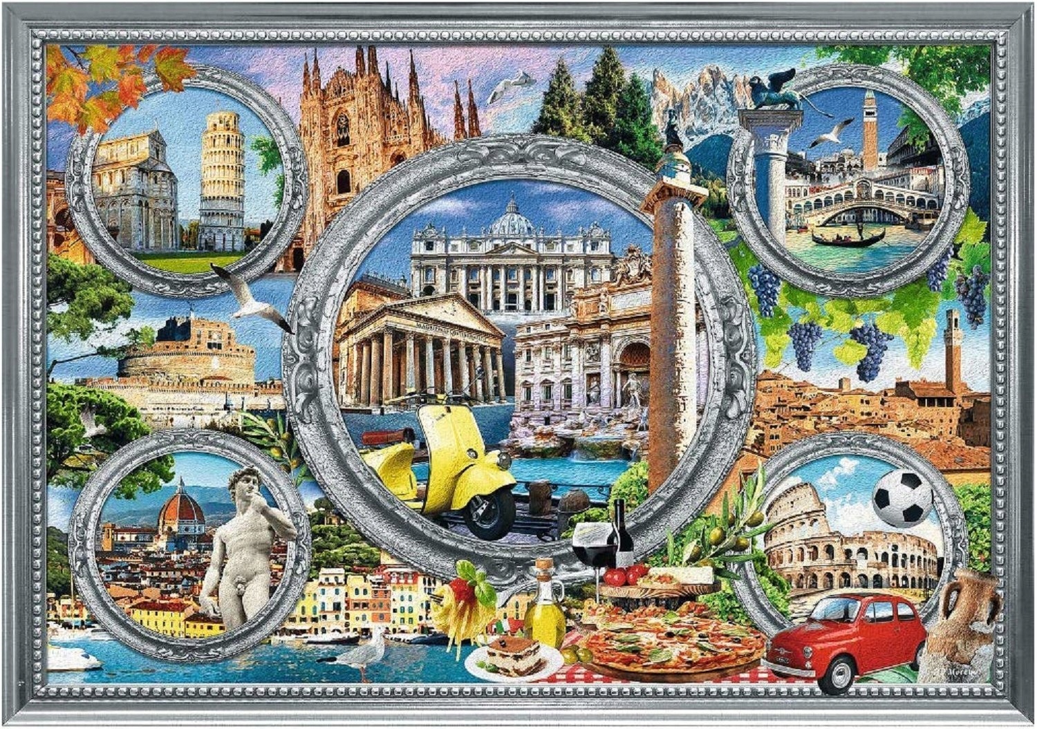

Puzzle 1000 el. Trefl Włoskie Wakacje Włochy Rzym