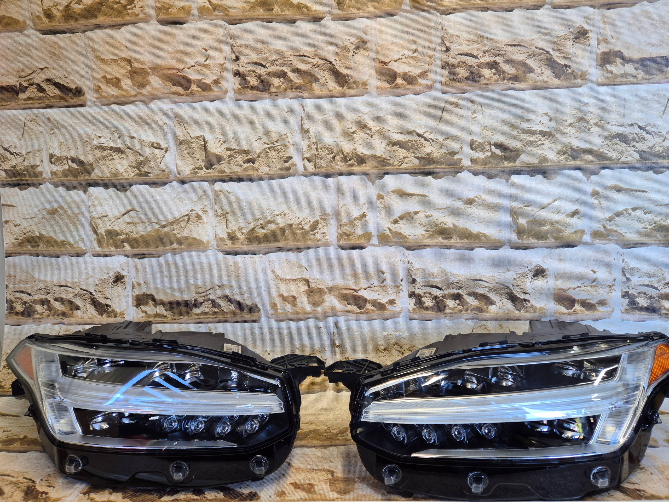 volvo xc90 xc-90 full led usa ameryka wersja lewa lampa na 3 moduły