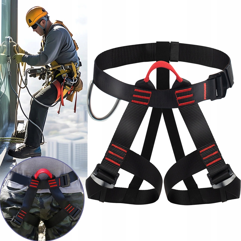 SZELKI BEZPIECZEŃSTWA UPRZĄŻ DO PRACY NA WYSOKOŚCI ASEKURACYJNE 200KG