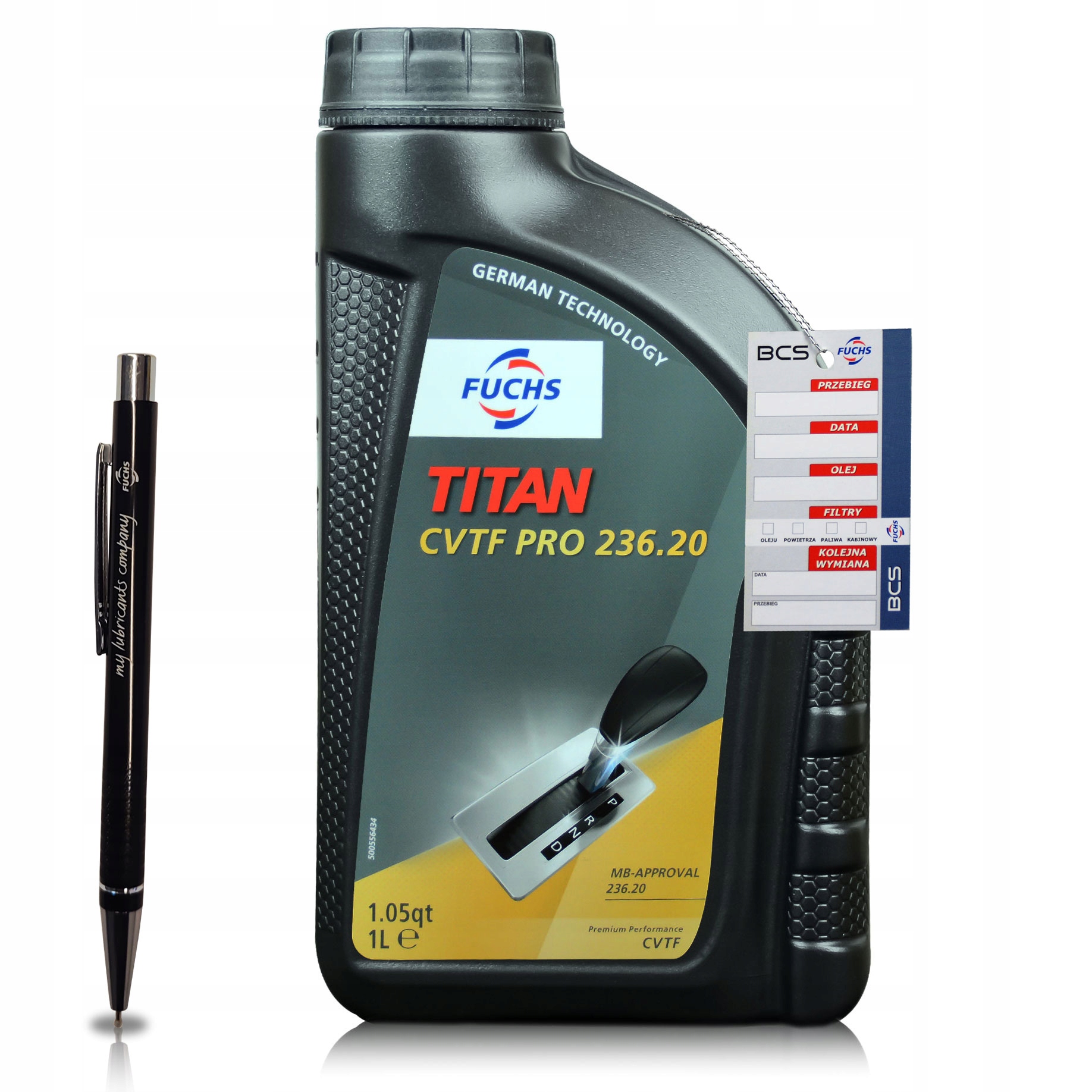 1 Litr Fuchs Titan Cvtf Pro 236.20 Olej Przekładniowy Cvt Mb 236.20 1L