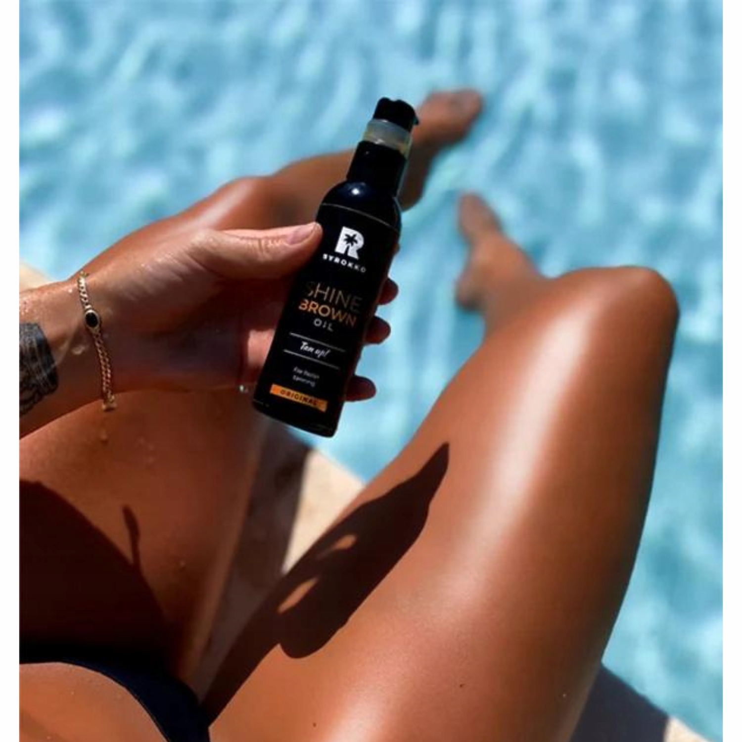 Olejek do opalania ByRokko Shine Brown 0 SPF 190 ml Faktor (SPF) 0