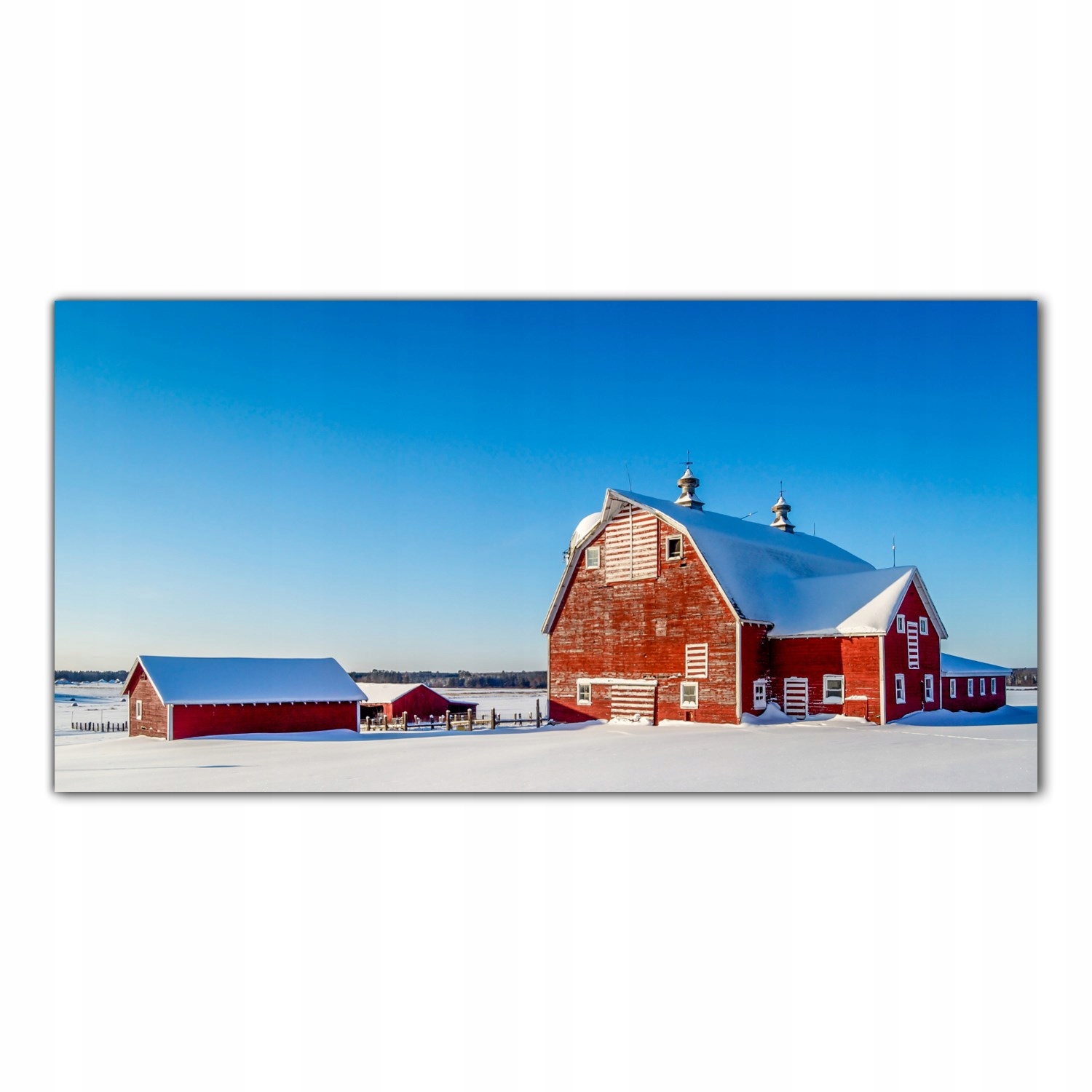 Farma Sníh Kopec 100x50 Panely tvrzené sklo