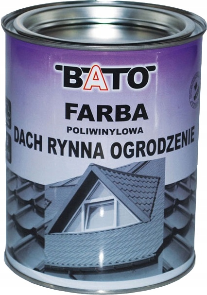 Farba Na Dach Ocynk Aluminium Blachę Czarna 9005 5 Litrów