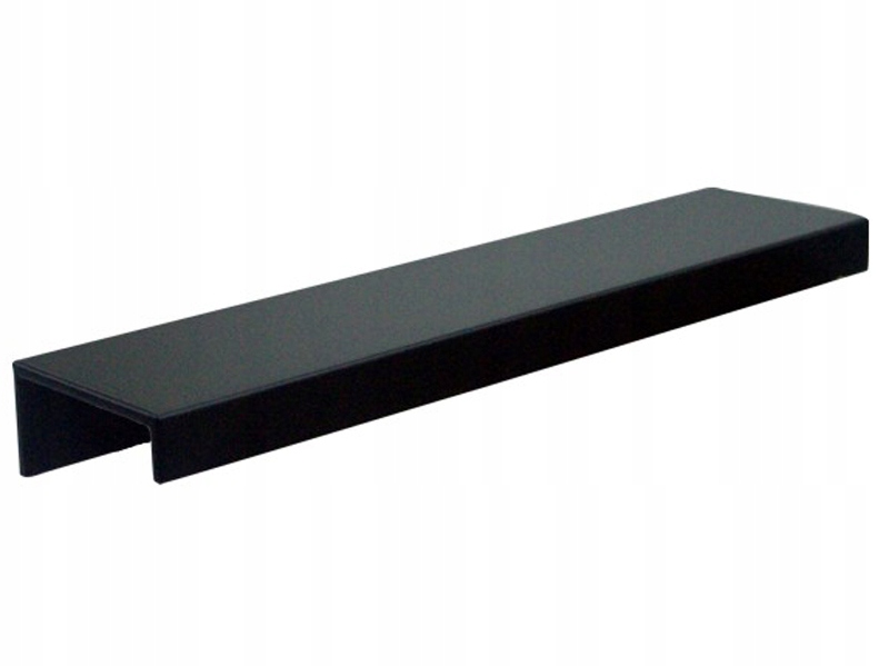 

Uchwyt meblowy Czarny Mat Loft krawędziowy L-192