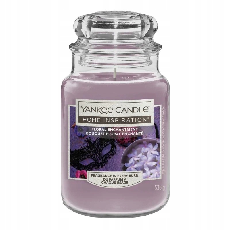 Velká svíčka Floral Enchantment Home Inspiration Yankee Candle