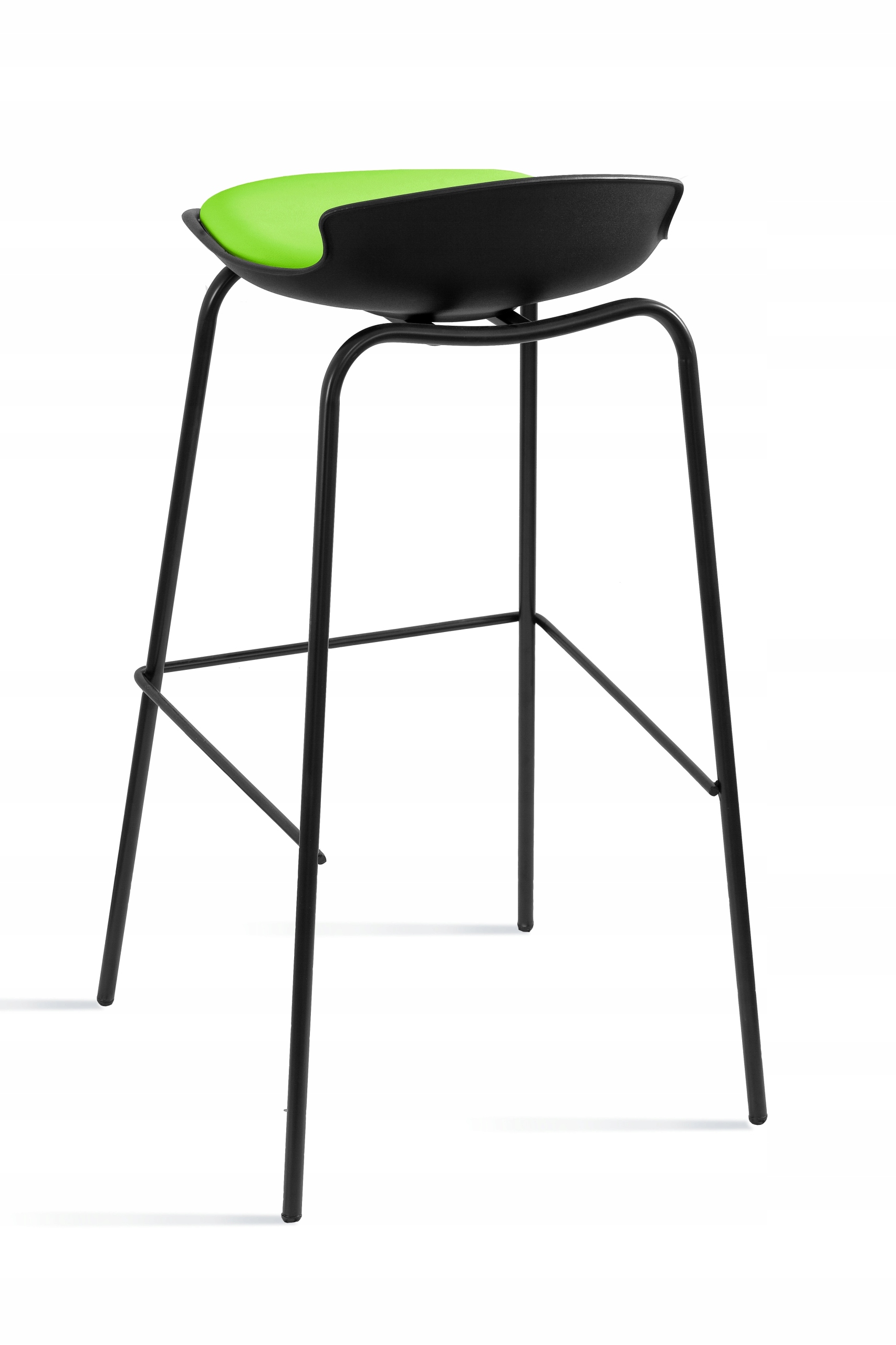 Krzesło Kuchenne Duke Zielone Barowe Hoker do Wyspy