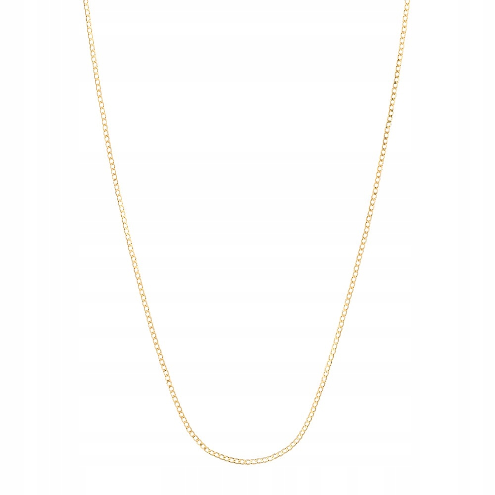 Łańcuszek złoty Pancerka 0,14 cm 55 cm Sadva