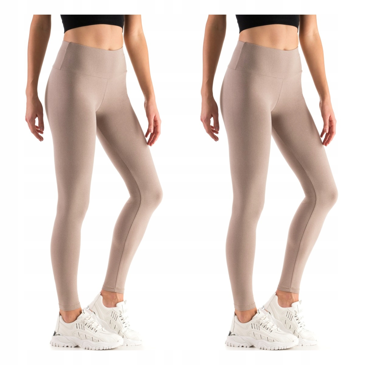 

2X Legginsy Z Wysokim Stanem Wyszczuplające Lwp