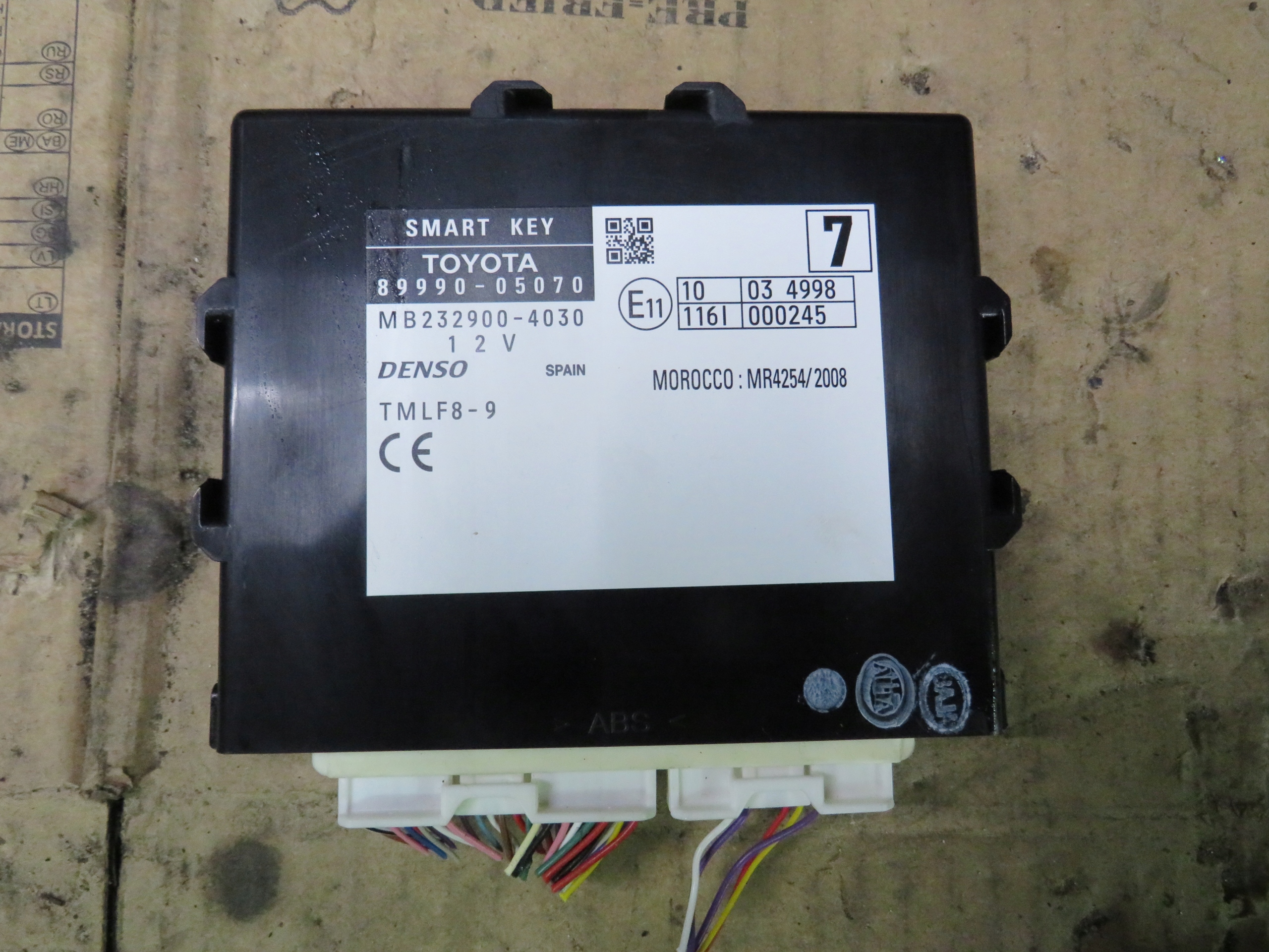 MODUŁ STEROWNIK 896810F080 TOYOTA AVENSIS