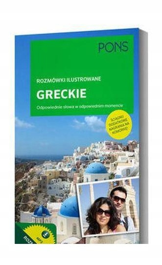 ROZMÓWKI ILUSTROWANE AUDIO - greckie PONS (KSIĄŻKA