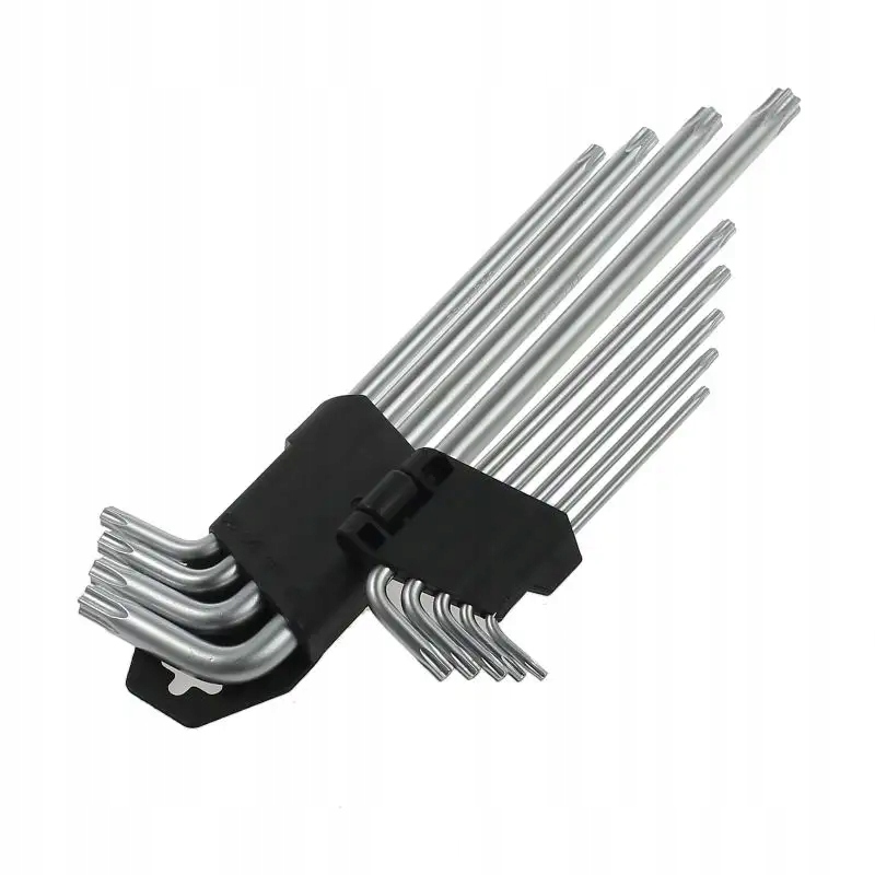 ZESTAW KLUCZY TORX 1.5-10 9el KLUCZE MOCNE TORKSY Marka MAXSELL