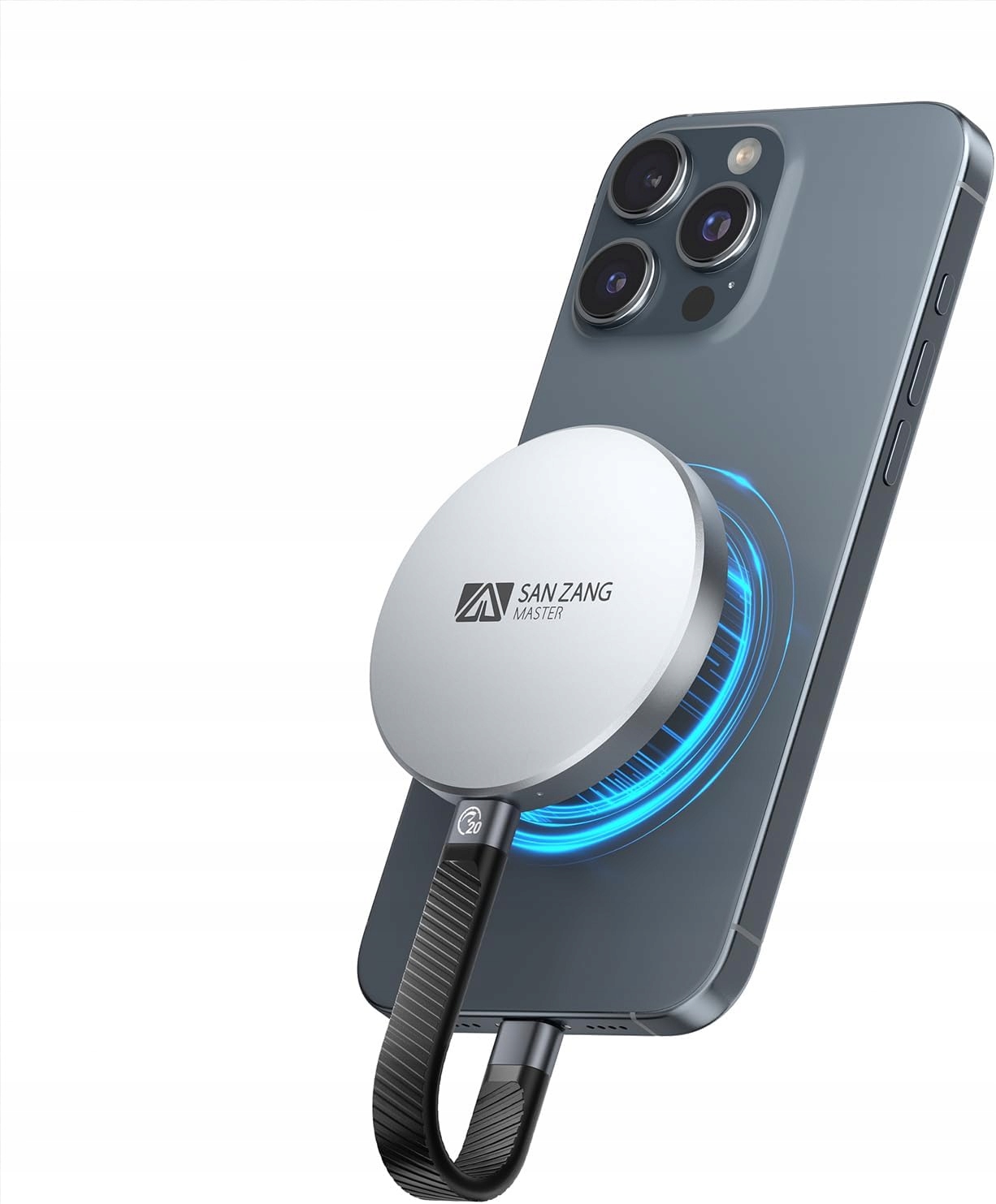 Přenosný Telefonní Disk San Zang SQ20 Paměť 512 Gb Magnetický Adaptér