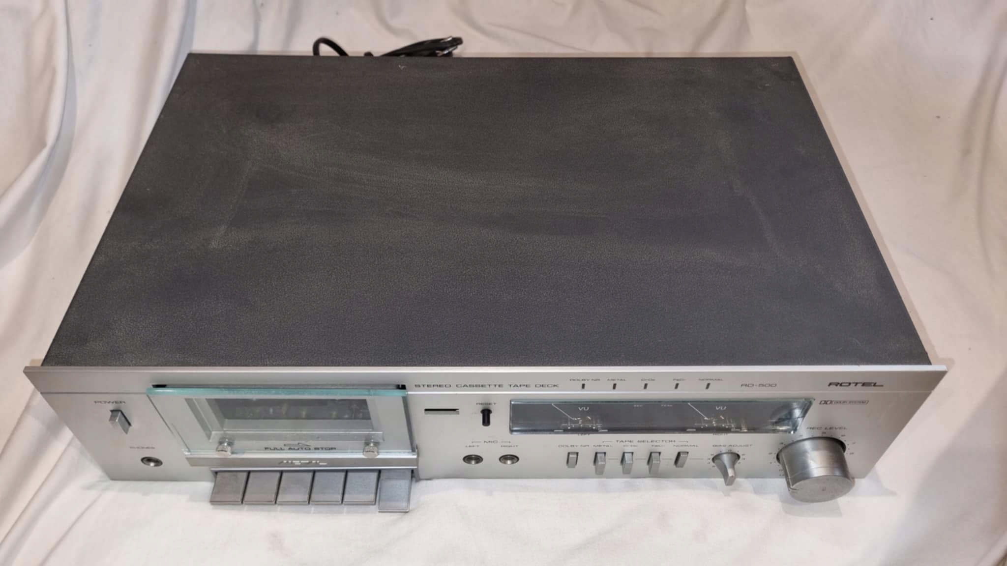 Magnetofon ROTEL RD-500 Stereo Cassette Deck uszkodzony - Sklep, Opinie ...