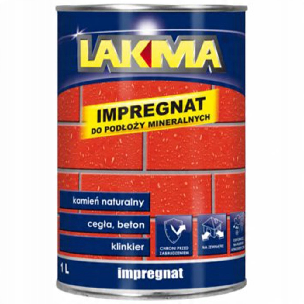 

Impregnat do podłoży mineralnych Lakma 1L