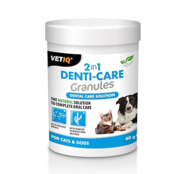 

Vet Iq 2w1 Denti-Care Ochrona zębów granulki