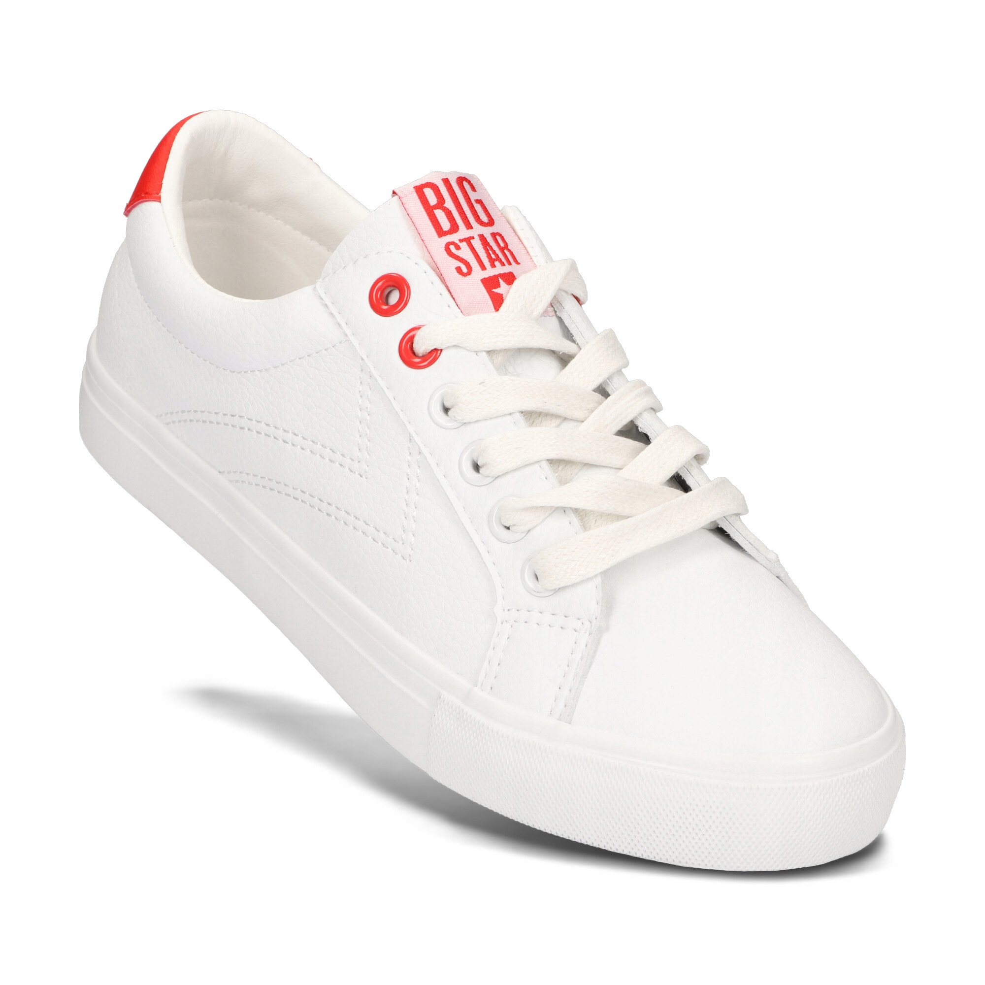 

Trampki Big Star BB274210 biały czerwony r. 39