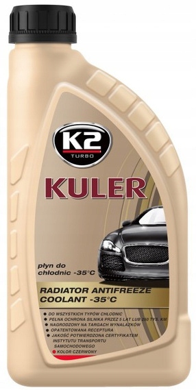 

K2 Kuler -35C Czerwony 1L Płyn Do Chłodnic G12