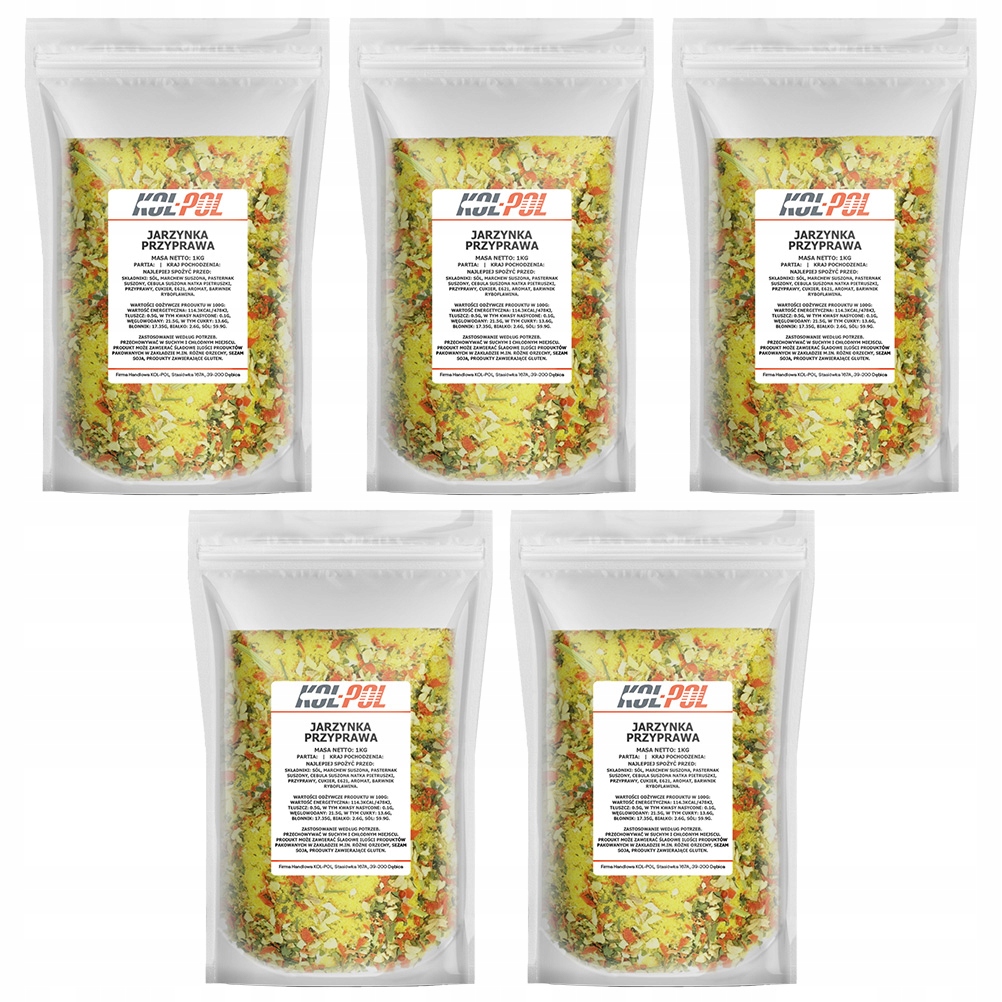 Jarzynka 5kg Uniwersalna przyprawa warzywna Kol-Pol