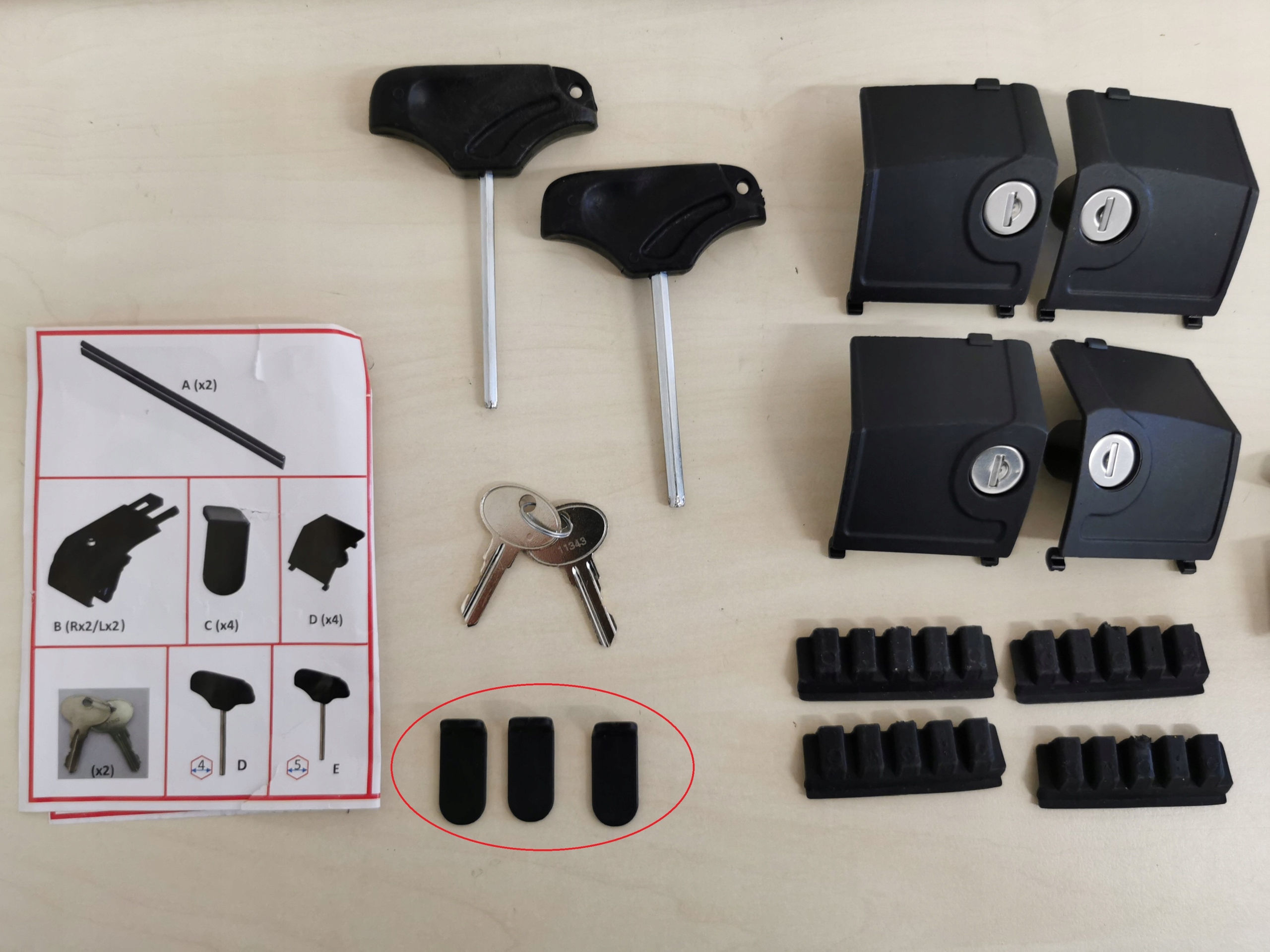 Relingi dachowe Kremer do Mercedesa GLA od 2014r. Producent inny