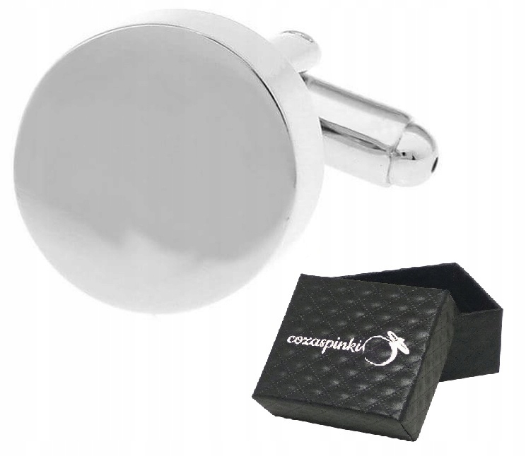 

Spinki do mankietów Okrągłe Klasyk