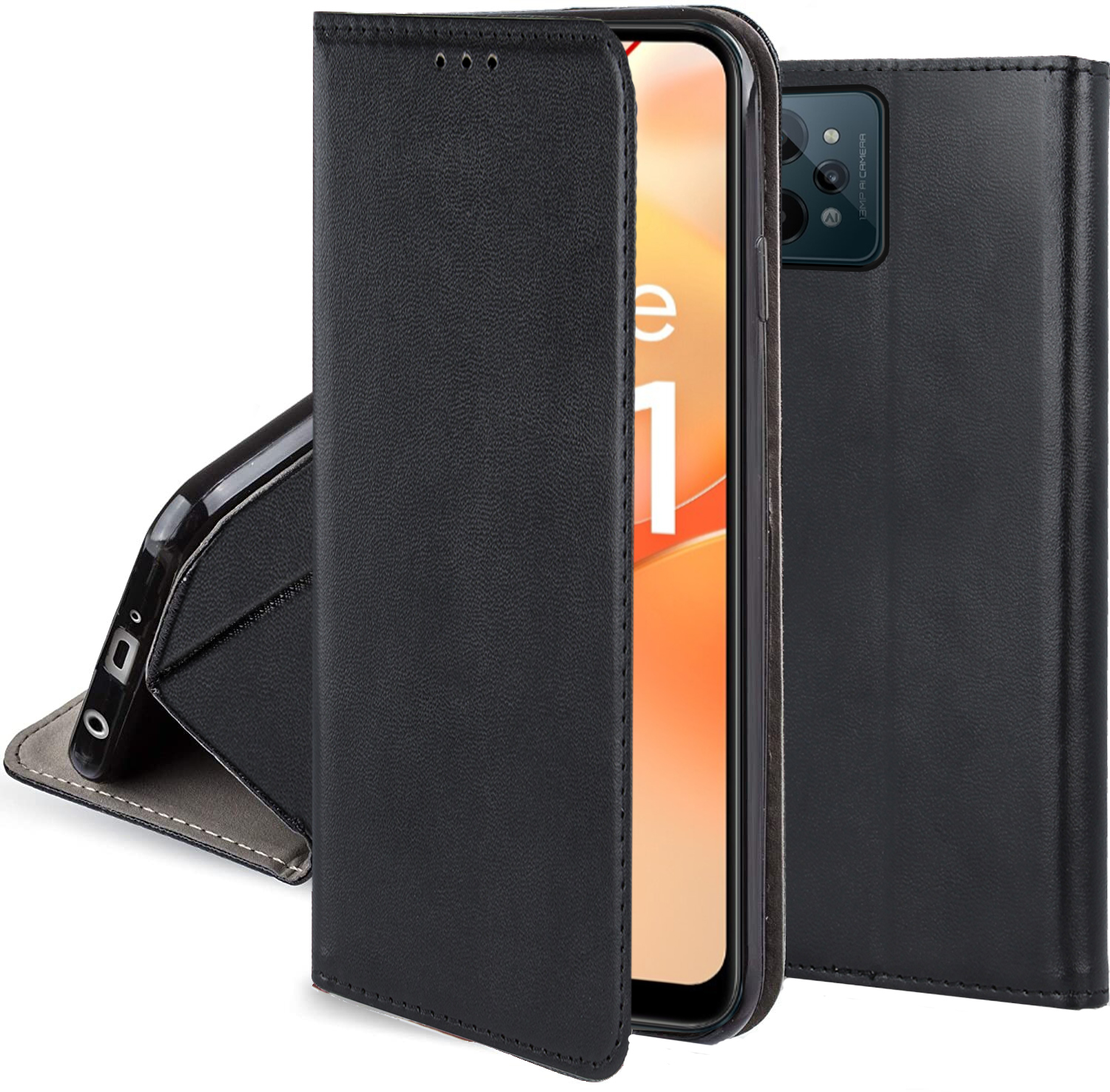 

Etui Magnetic Smart +szkło do Realme C31