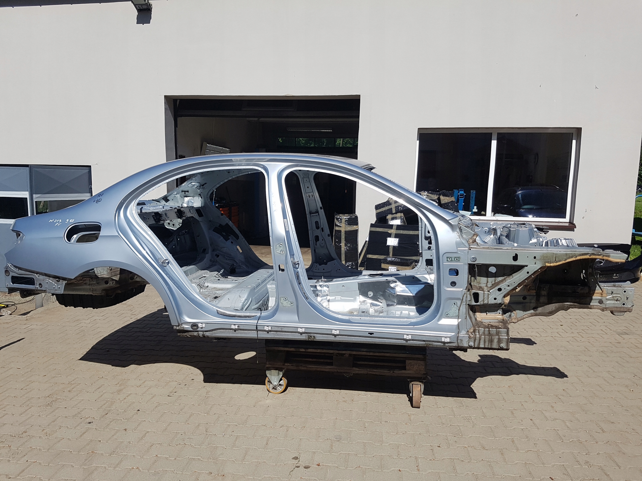 MERCEDES W213 Sedan dach Blende Abdeckung Säule 988