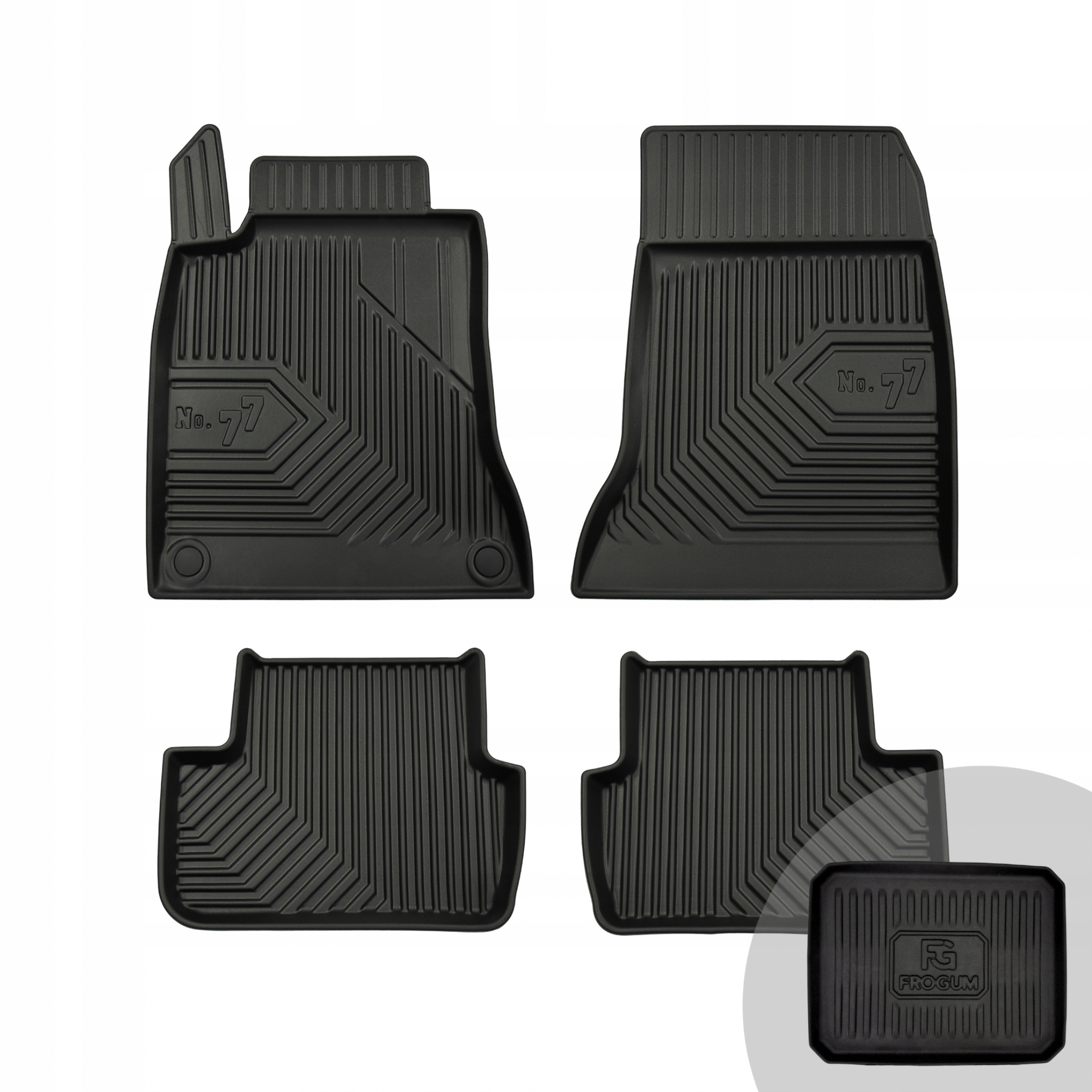 Frogum Koberce do auta pro Mercedes-Benz Cla C117 2013-2019