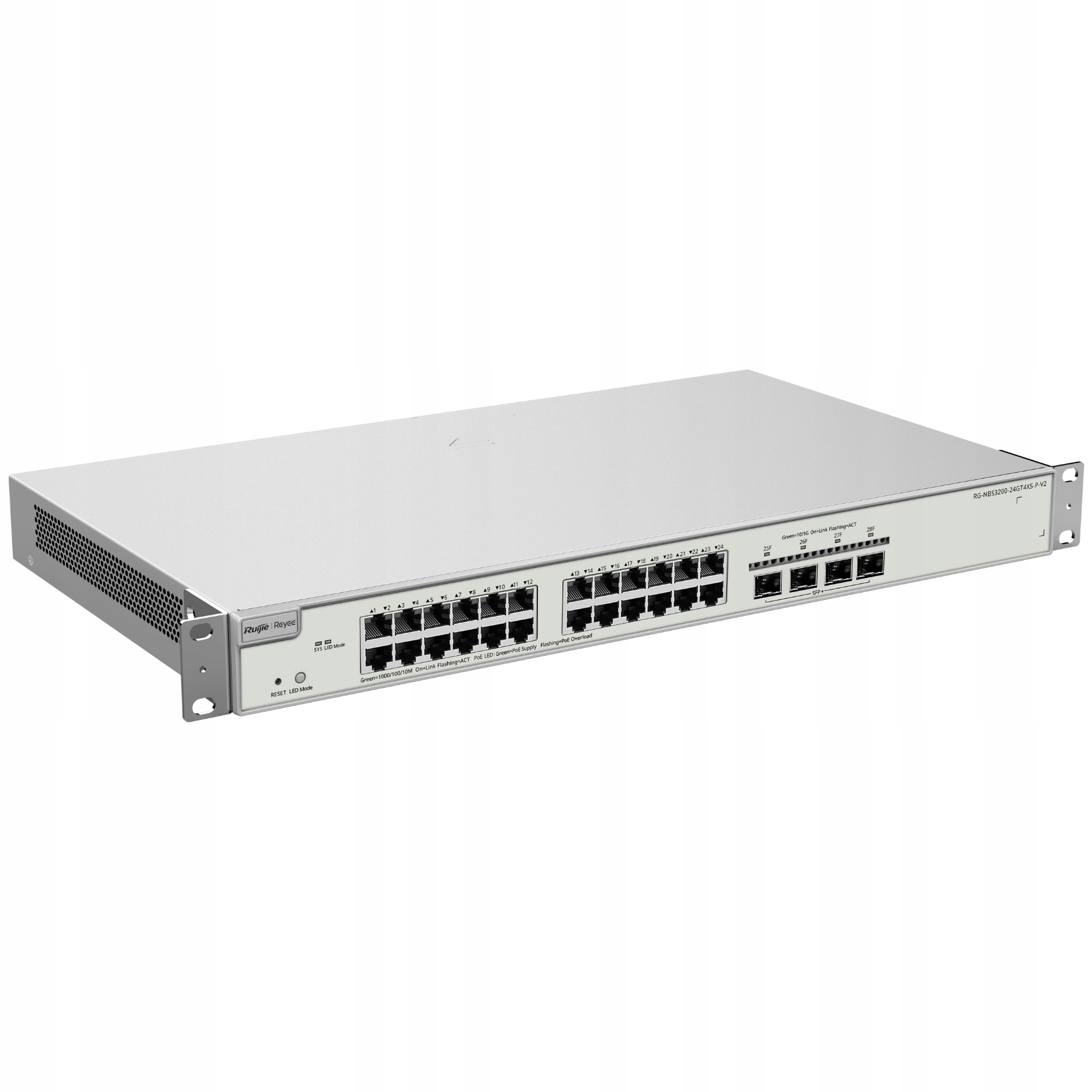 Prepínač Poe RG-NBS3200-24GT4XS-P-V2 24-PORTOVÝ 4X Sfp+ Reyee