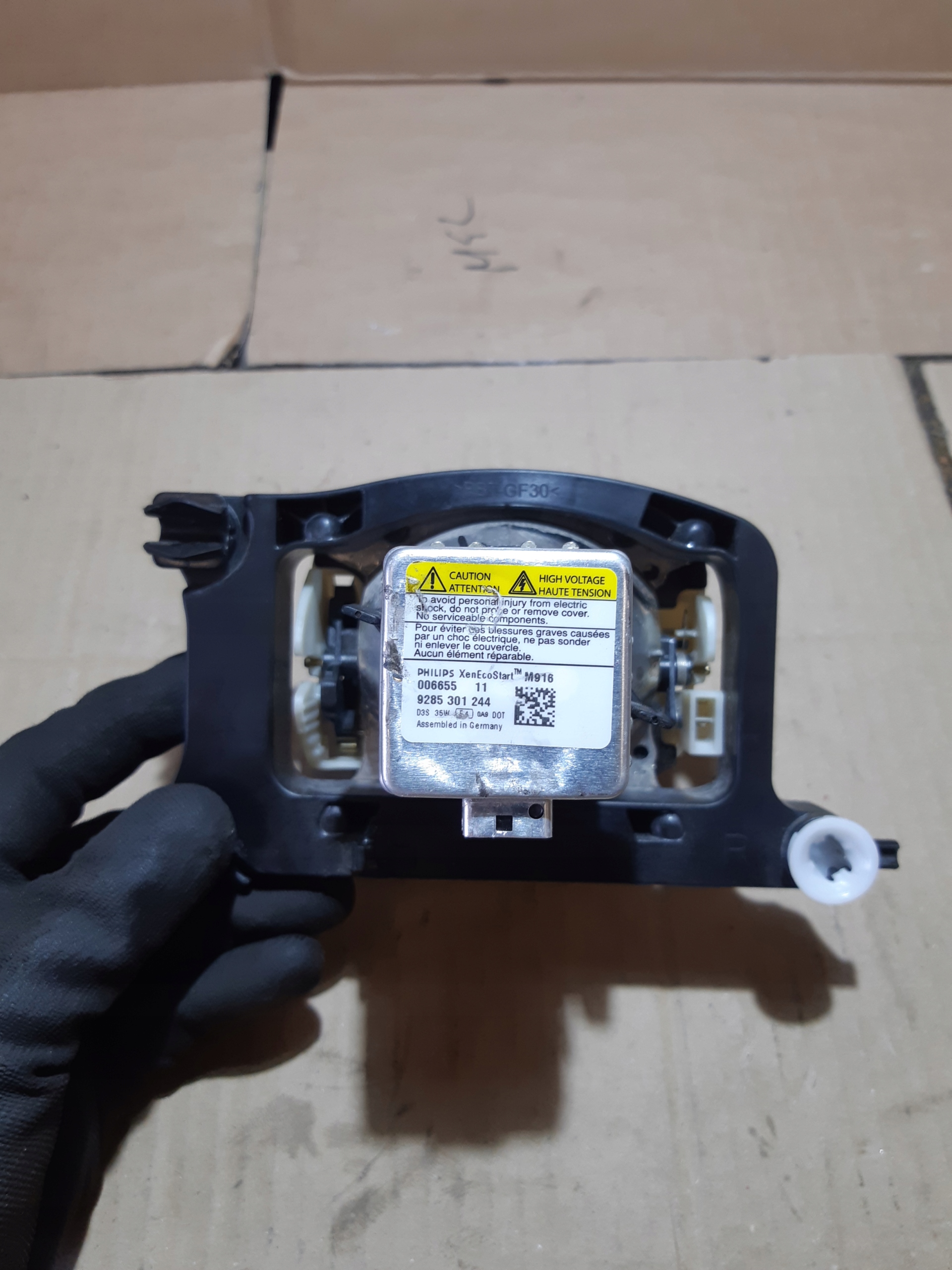 AUDI Q7 4L LIFT lens NIESKRETNA lights right front