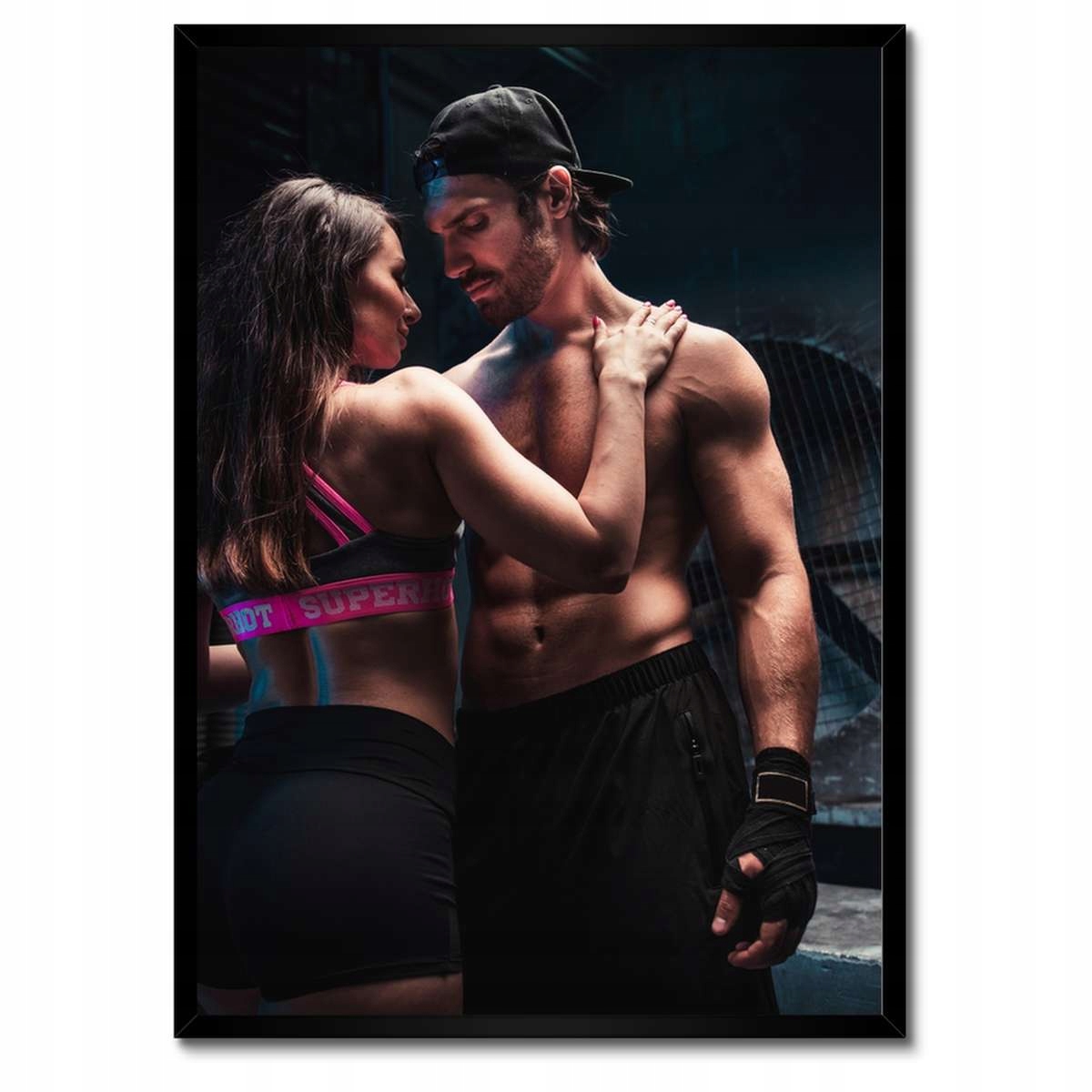 Plakáty v rámu 50x70 Láska z posilovny Síla