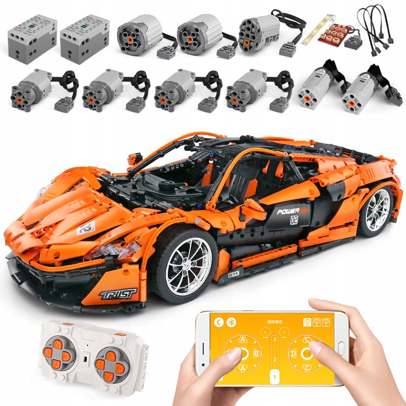 

Mould King App Rc Technical P1 Superhypercar Model