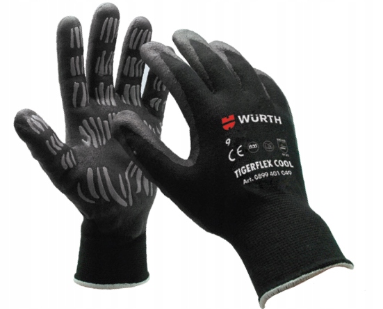 WURTH RĘKAWICE OCIEPLANE TIGERFLEX COOL ROZ 9