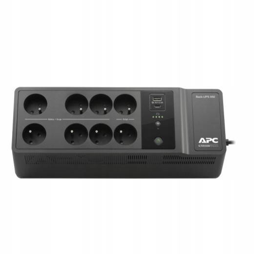 Apc Back-UPS 850VA, 230 V, nabíjecí porty Usb typu C a A