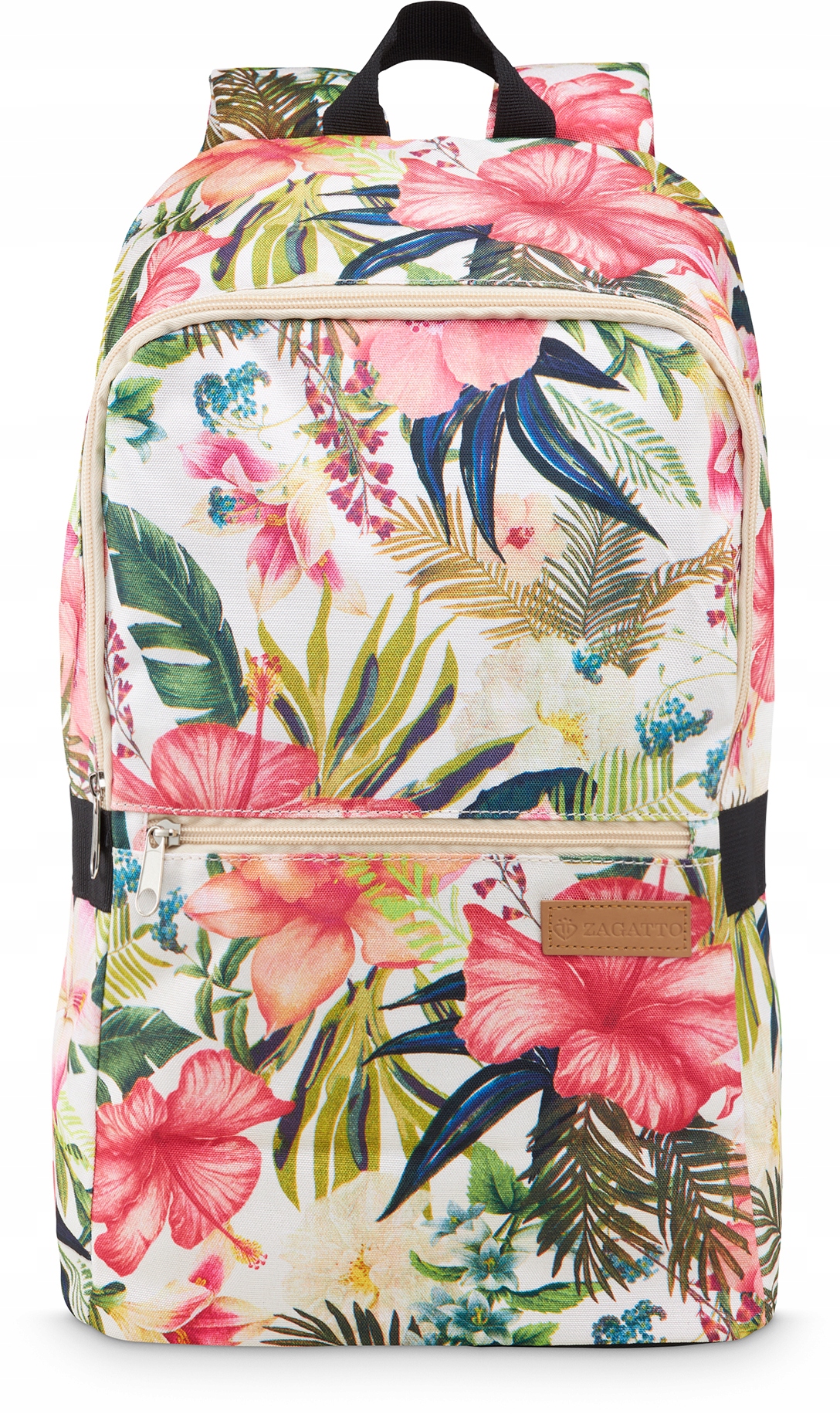 

Zagatto Plecak damski szkolny miejski kwiaty A4