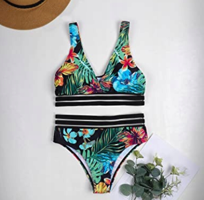 Strój kąpielowy kostium dwuczęściowy TOP M (S126) Rozmiar M