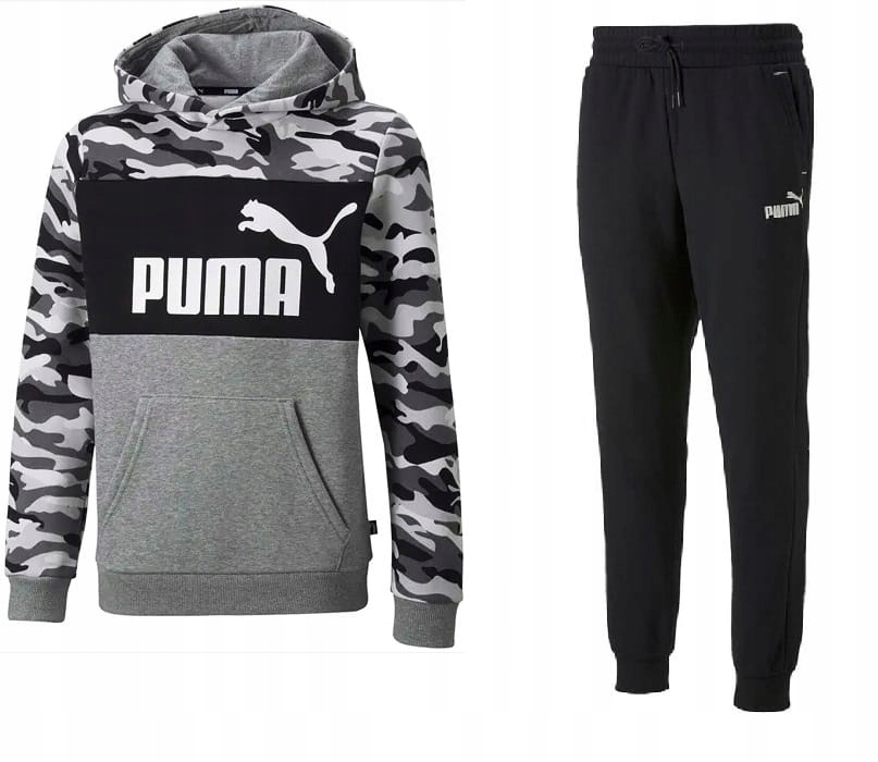 

Puma Dres Kompletny Dziecięcy Zestaw Spodnie Bluza