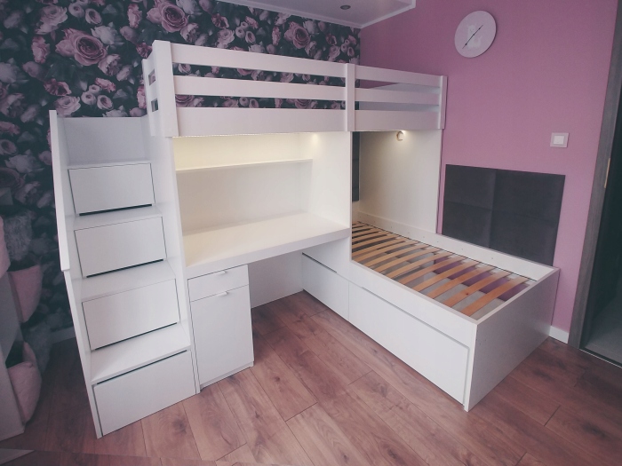 Stelaż 200 x 70, listwy sprężynujące 18 listew. Regulacja bez regulacji