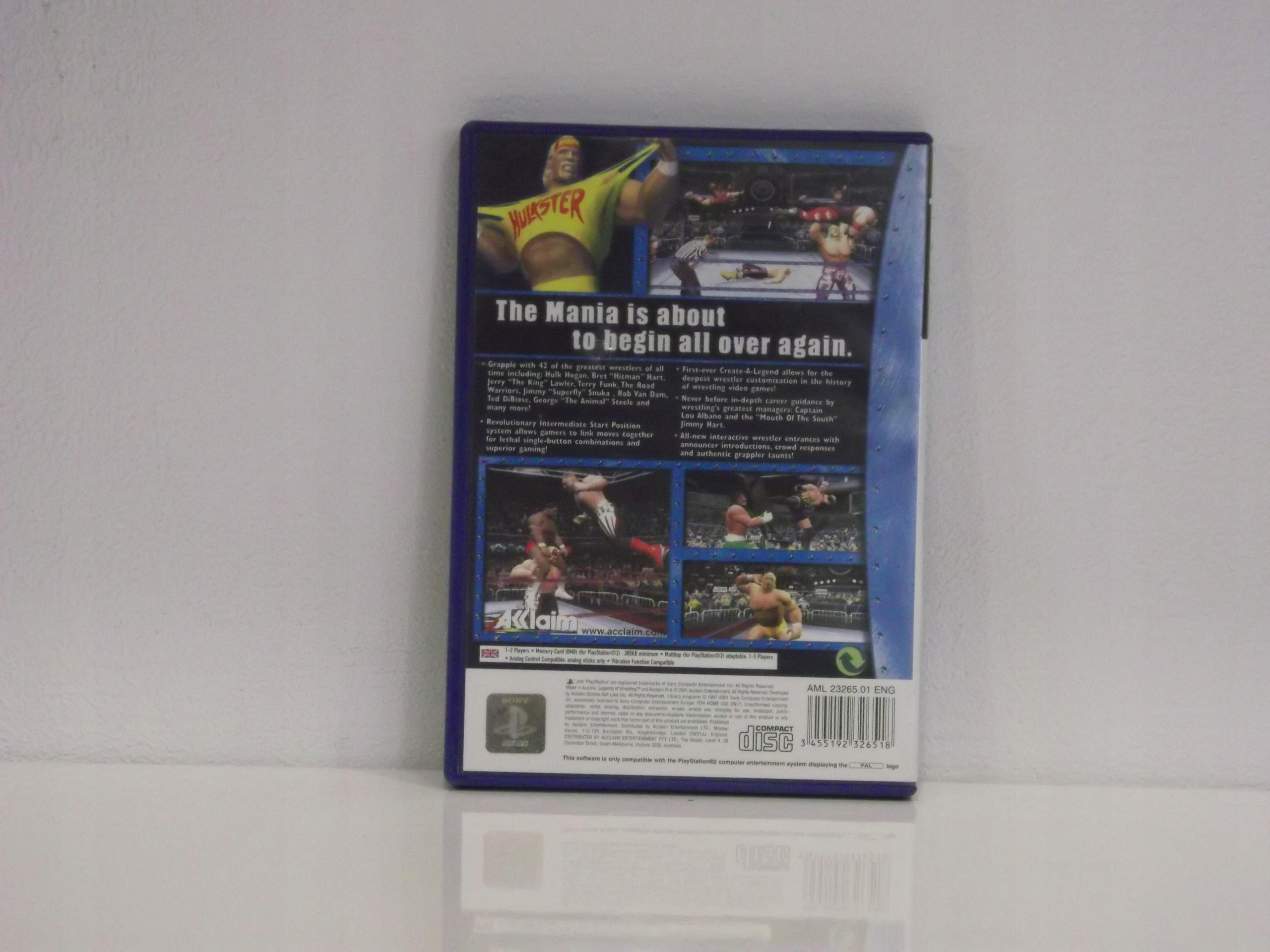 LEGENDS OF WRESTLING PS2 Tematyka bijatyki