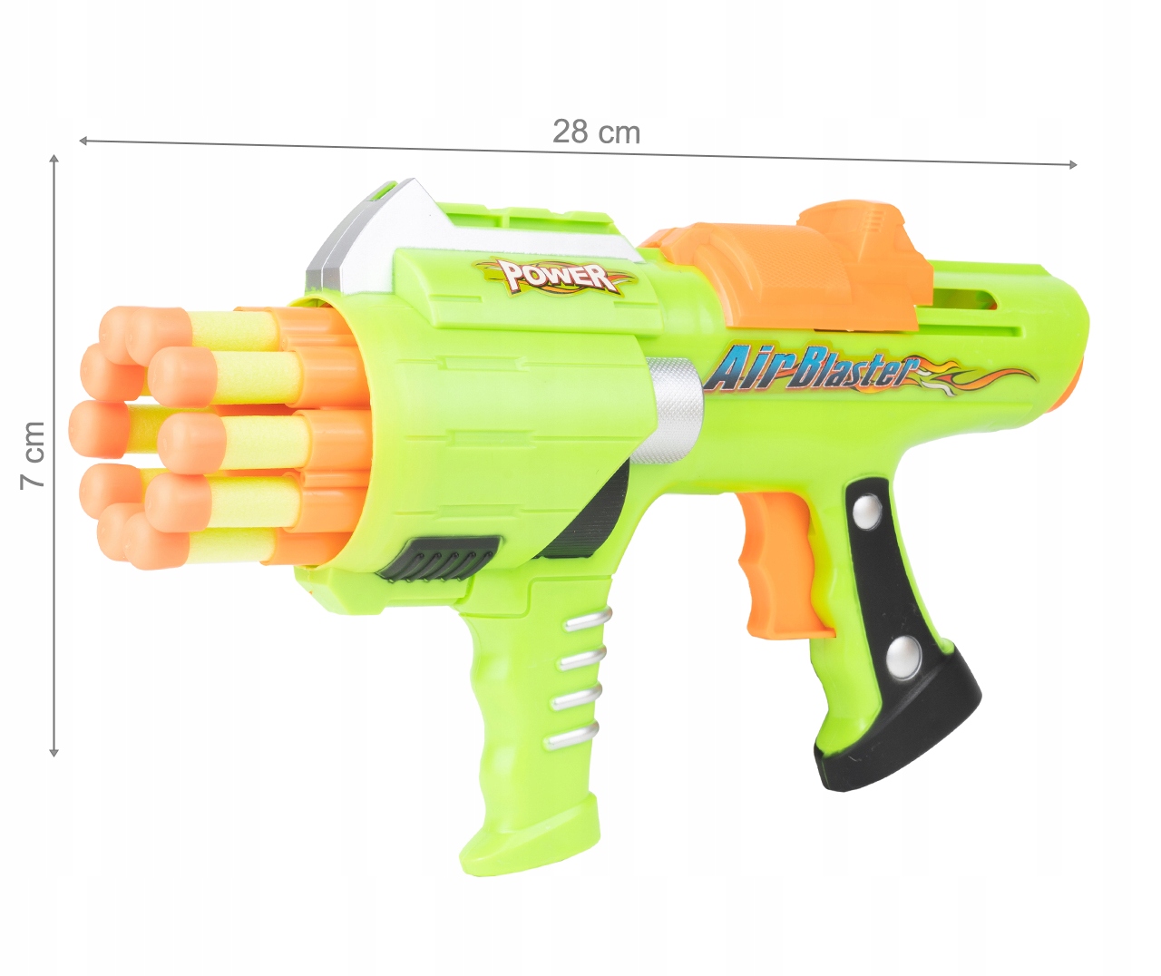 PISTOLET BROŃ STRIKE BLASTER STRZAŁKI PIANKOWE 10 Rodzaj pistolety